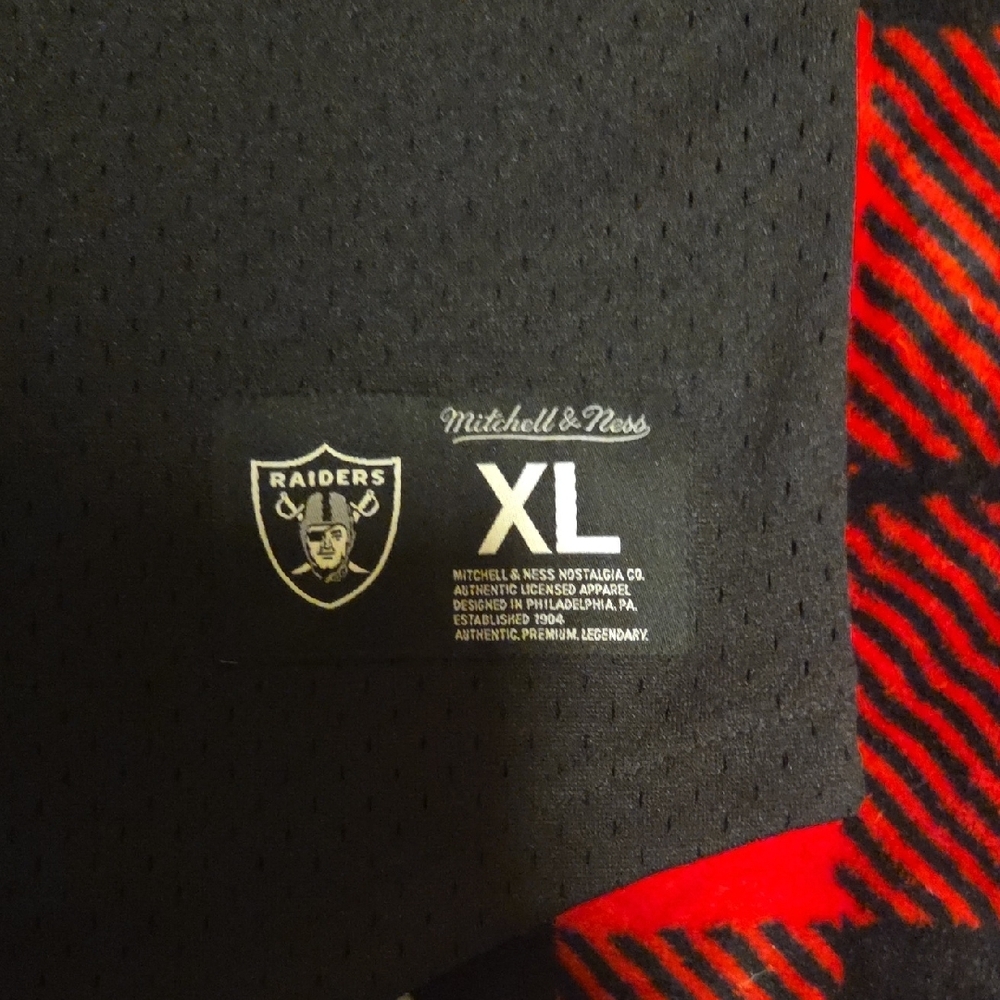 Mitchell & Ness Black Jersey with White Number - Picture 7 of 7